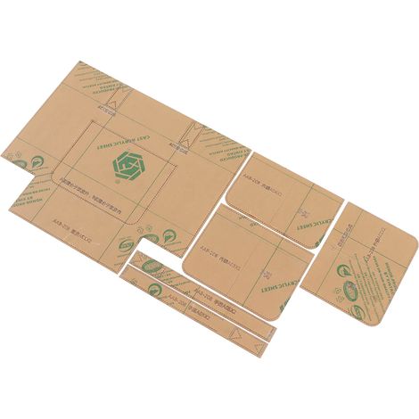 Schablonen für Handtaschen, präzise geschnitten, transparentes Acryl, tragbare Taschenmuster-Schablonen für Schultertaschen (1/5)