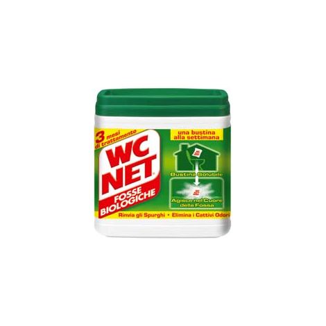 WC NET FOSSE BIOLOGICHE IN BUSTINE- - 12 bustine solubili - 2 pezzi MANITOBA