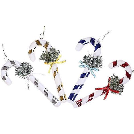 Décoration de Noël en bonbons, canne de Noël, sapin de Noël suspendu (1/3)