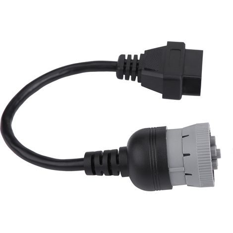 Adaptateur OBD2 16 broches femelle vers 6 broches, câble d'interface de diagnostic auto pour outil de scan véhicule, connecteur camion, testeur électronique. (1/5)