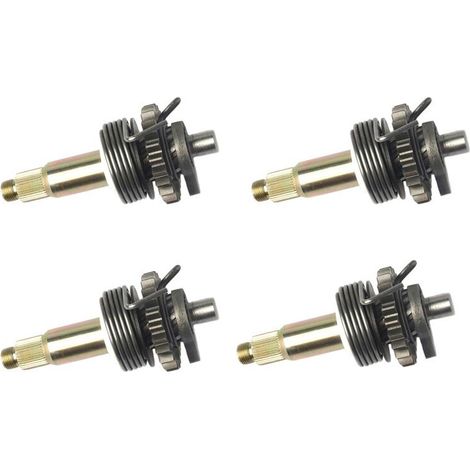 Conjunto de eje de arranque de motocicleta 4X para YBR125 XTZ125 XTZ YBR 125 XT125Z Conjunto de eje de arranque del motor (1/2)