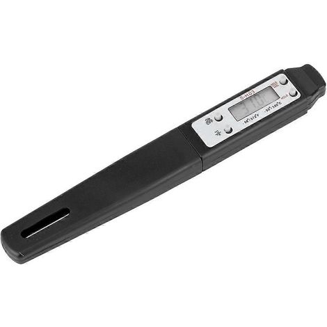 Digitales Küchenthermometer mit langer Sonde, tragbarer Stift für Grillfleisch, frittierte Speisen, Milch und andere Lebensmittel (1/5)