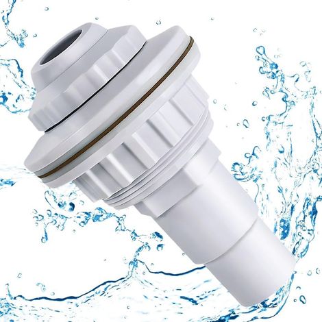 Buse d’Entrée Piscine – Refoulement Orientable 32/38mm – Retour d’Eau Réglable Haute Qualité (1/5)