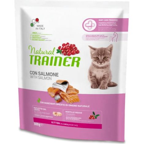 Natural Trainer Gatto Kitten 300gr Salmone