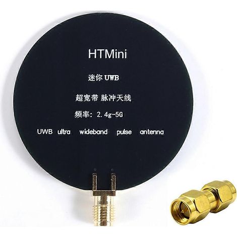 Ultrabreitbandige gepulste 2,4 GHz-10,5 GHz UWB-Antenne, starkes Signal und hohe Effizienz für die drahtlose IoT-Kommunikation von Drohnen und dem Internet der Dinge. (1/5)
