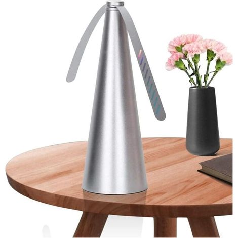 Ventilateur Anti-Mouche, Protection Contre Insectes Volants Produits Chimiques Ventilateur Anti Mouche indolore pour Camping Salle à Manger Jardin (1/4)