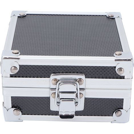 Coffret de rangement portable pour machine à tatouer, boîte en aluminium mini pour moteurs de tatouage, montres et outils (1/5)