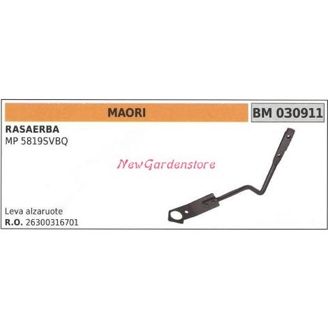 Leva alzaruota MAORI rasaerba tosaerba tagliaerba MP5819SVBQ 030911