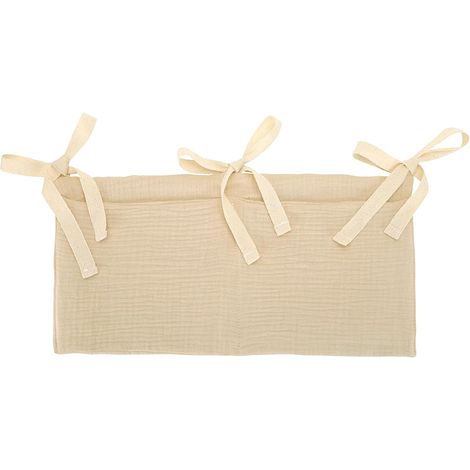 Sac Rangement Pour Lit BéBé Sac De Rangement Suspendu Poches De Lit, Pour Stocker Des Couches, Des Jouets, Vêtements, 39 20cm (1/5)