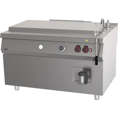 Marmite à grande capacité à gaz indirecte 300 l avec mise à niveau automatique REDFOX - BIQ 90/140 300 G AWF - REDFOX