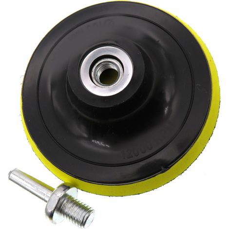 7-teiliges Polierpad-Set aus Wolle mit selbstklebendem Schwamm und Bohrmaschinenadapter für die Autopolitur (4 Zoll, M10-Gewinde) (1/5)