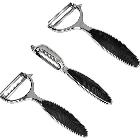 Stainless Steel Kitchen Peeler Y Swivel Peeler Peeler for Vegetables and Fruits Ergonomic Handle Non-slip Peeler Potato Peeler Vegetable Peeler (1/5)