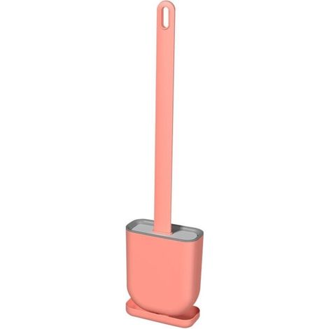 Brosse de toilette en silicone avec base-AquaForge (1/2)