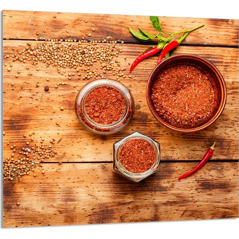 PANEL DE VIDRIO PARA COCINA 65x60 Chilli (1/5)