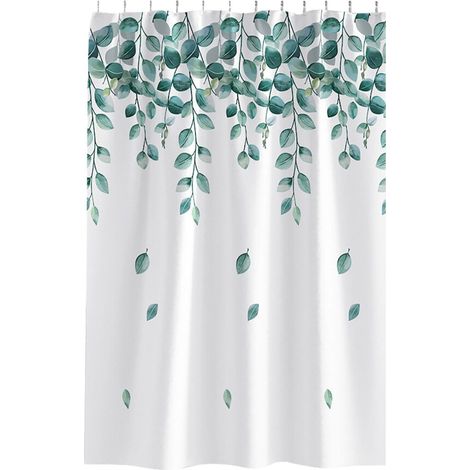¡Liquidación de Halloween de XIUH Cortinas de ducha impermeables, aptas para bañeras, con forro de poliéster lavable a máquina.