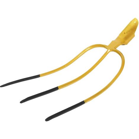 Horquilla utilitaria de 3 puntas, sin marco, forjada, Teger (1/3)