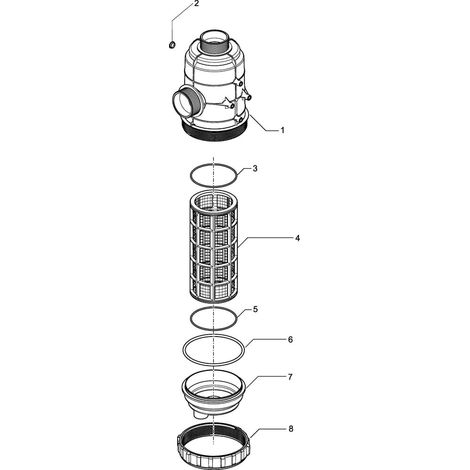 Filtre d'aspiration ARAG 3190935