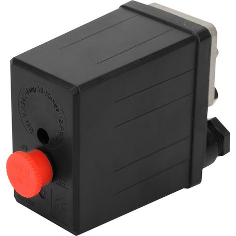 Pressostat pour compresseur d'air monotrou 0,4 à 0,7 MPa G1/4" 220 V (1/5)