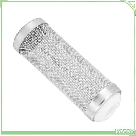 Manchon / panier de filtre pour aquarium - FAFEICY - Lot 5 - Inox - Ø intérieur 12/16 mm - Maillage fin (1/5)