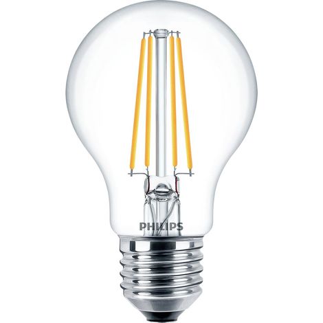 Philips LED Lampe E27 7W Weiß 4000K Beleuchtung (1/5)