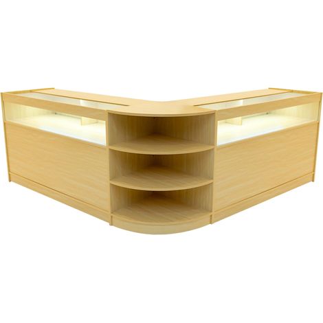 Theseus LED Shop Counter Set LM60 & 2 x B1500 - Maple