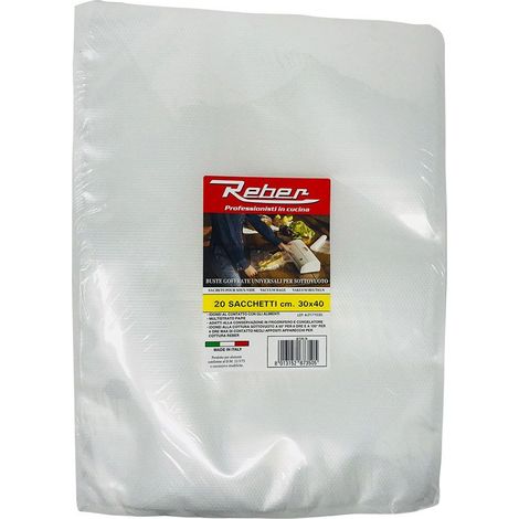 Sacchetti goffrati 30x40 cm - 20 pz
