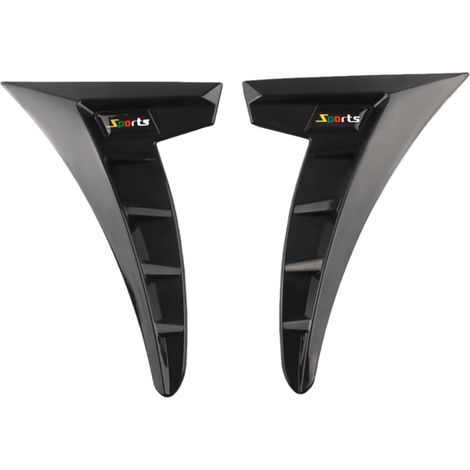 1 paire d'autocollants pour grille d'aération latérale de voiture, pour voiture, pour les voyages en voiture (1/5)