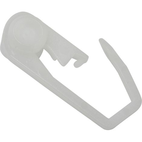 Gardinia Rollringe weiß, 50-er Pack Vorhangschienen