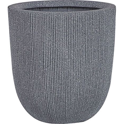 Blumenkübel CHIOS 31 cm Grau (1/5)