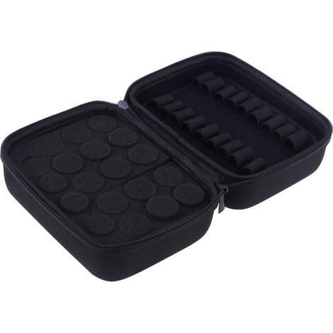 Étui de Rangement pour Diffuseur de Parfum Boîte de Rangement pour Rouge à Lèvres Portable de Capacité Double Fermeture Éclair Robuste pour Noël Nouvel an Anniversaire (1/5)