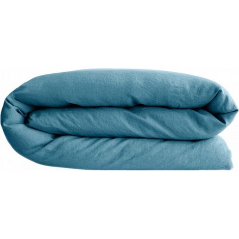 Housse de couette Palace 100% coton teint lavé Vent du sud - Palace Topaze - Housse de couette 200 x 200 cm