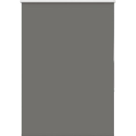 Verdunkelungsrollo Grau 105x175cm Stoffbreite 100,7cm Polyester