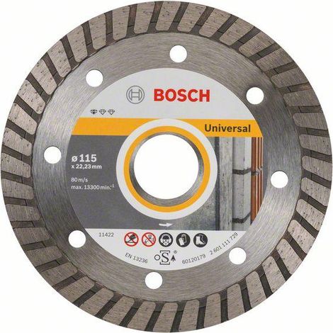 Disco diamantato Turbo Standard Universal 115 mm. 2608602393 BOSCH