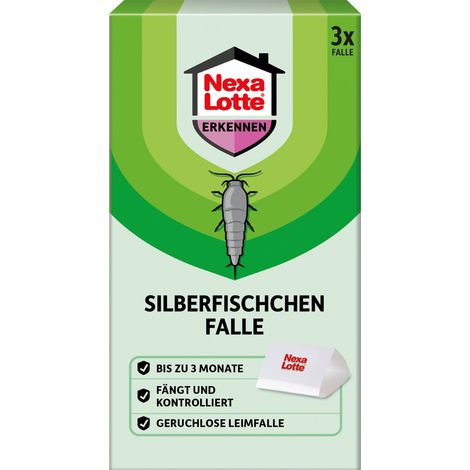 Nexa Lotte Silberfischchen Falle 3 Stück Falle (1/3)