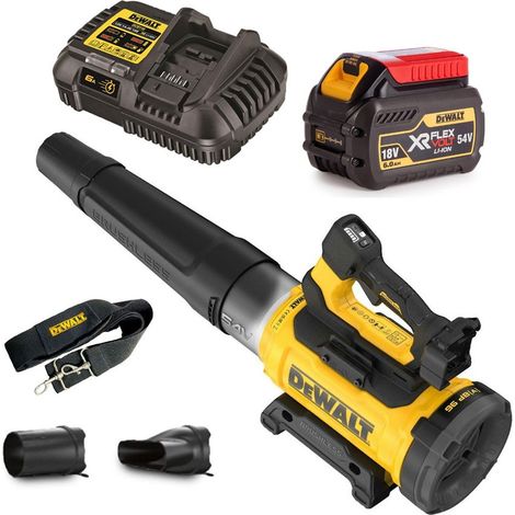 Dewalt DCMBL777N 54v XR FLEXVOLT Brushless Axial Blower Garden Leaf Blower + 6ah (1/5)