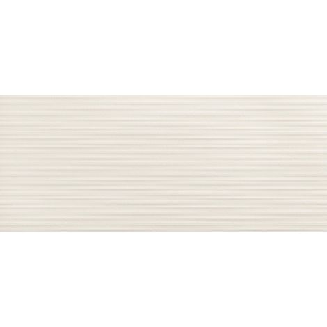 Carrelage 3D Blanc Linea 120x50x0,85 cm Mat Trinella - Mur intérieur (vendu par carton de 1,8 m²) - RO'MA CARRELAGE