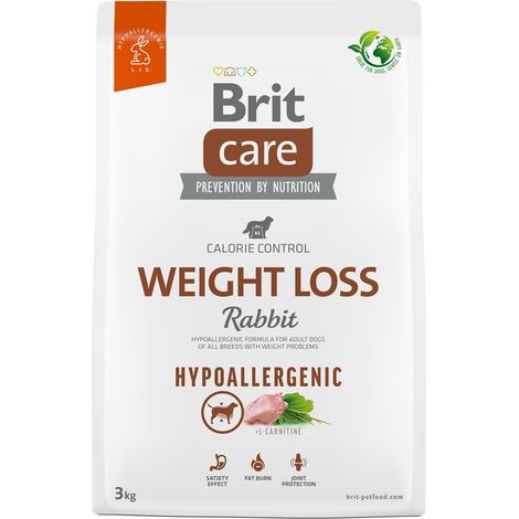 Croquettes pour chien adulte hypoallergénique BRIT Care au lapin - 3 kg