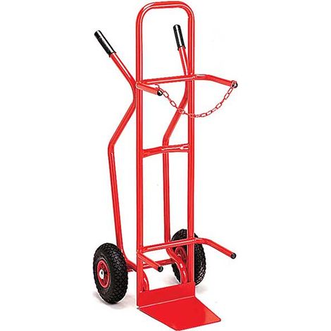 Diable porte bouteille B84 (84L) - Roues pneumatiques - DBUB21GON