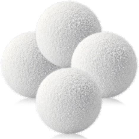 CCYKXABoule D'élimination D'écume, 7.5 cm Flottant Absorbeur d'éponge de Piscine, Absorbeurs de Piscine Réutilisables, Eponge Anti Mousse Spa, Boules(4PCS) (1/5)