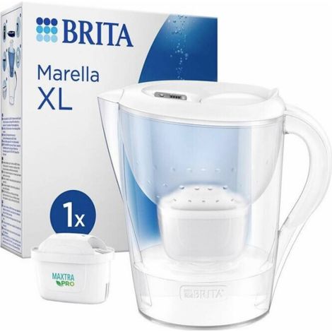 Brita Marella XL 12527 Kit filtri per risparmio d'acqua 3.5 l Bianco