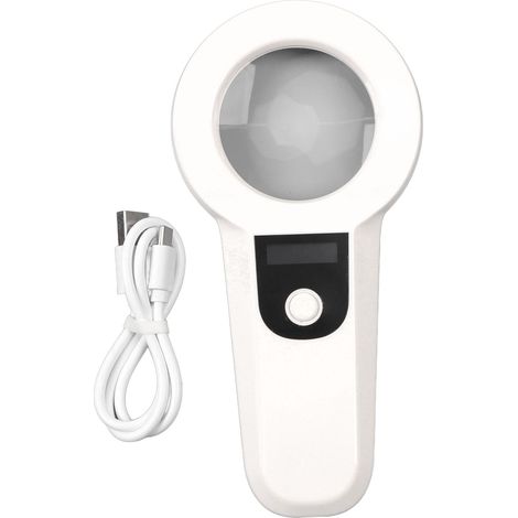 Lecteur d'identification animale Bluetooth 1024 enregistrements, scanner portable sans fil pour chien, chat, cochon, lecteur de puce électronique (1/5)