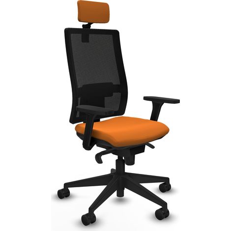 Silla piqueras y crespo Horna negro cuero sintético (1/5)