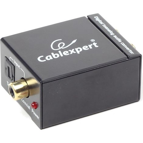 gembird Gembird Toslink Adapter DIGITAL AUDIO - ANALOG RCA (DSC-OPT-RCA-001) (1/5)