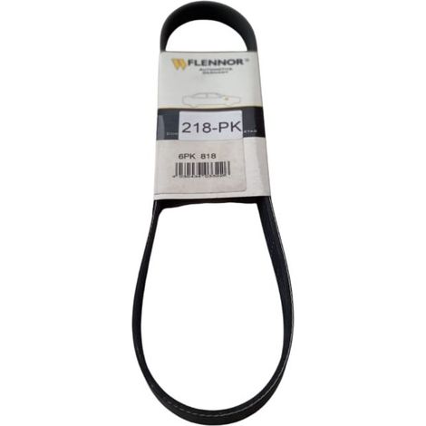 6pk818 cinghia poly-v alternatore servizi marca flennor (1/5)