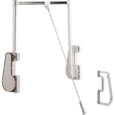 Stendibiancheria Duo Lift 15 acciaio, plastica HETTICH