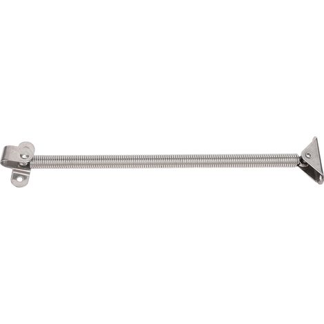 Lukenstütze aus Edelstahl mit Federmechanismus, verstellbare Deckelstütze 8-2/5 Zoll x 7/16 Zoll, hochbelastbar, seewasserbeständig, Typ A 2914S (1/5)