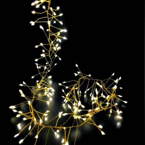 Ghirlanda 600 luci led luce calda per interni ed esterni
