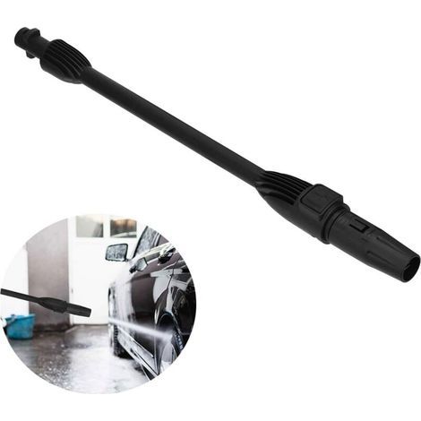 Lance de nettoyeur haute pression Karcher K2 K3 K4 K5 K6 K7 – Buse réglable avec jet concentré et éventail – Laiton léger et plastique durable (1/5)