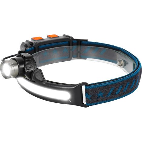 SWANEW Lampada Frontale Ricaricabile a LED Impermeabile. Rilevatore di Movimento. 5 modalità Impermeabile. Corsa. 1000 Lumen (1-St) (1/5)