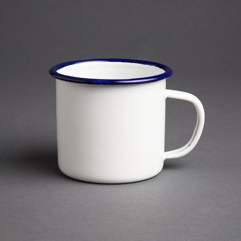 Mug en acier émaillé Olympia - Lot de 6 (1/5)